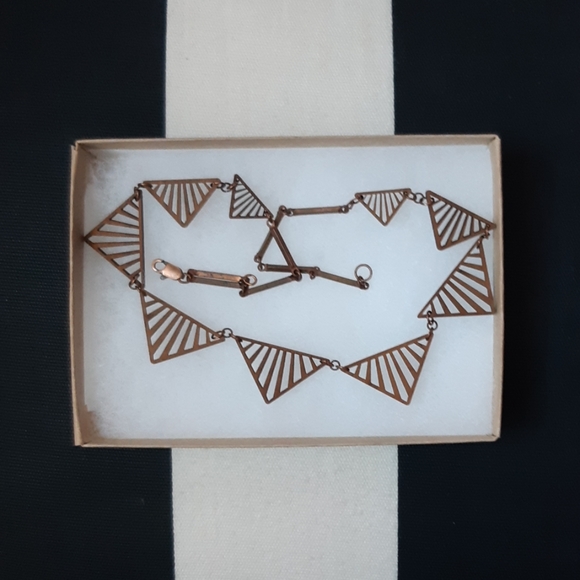 NWOT HENDERSON Dry Goods Art Deco Necklace